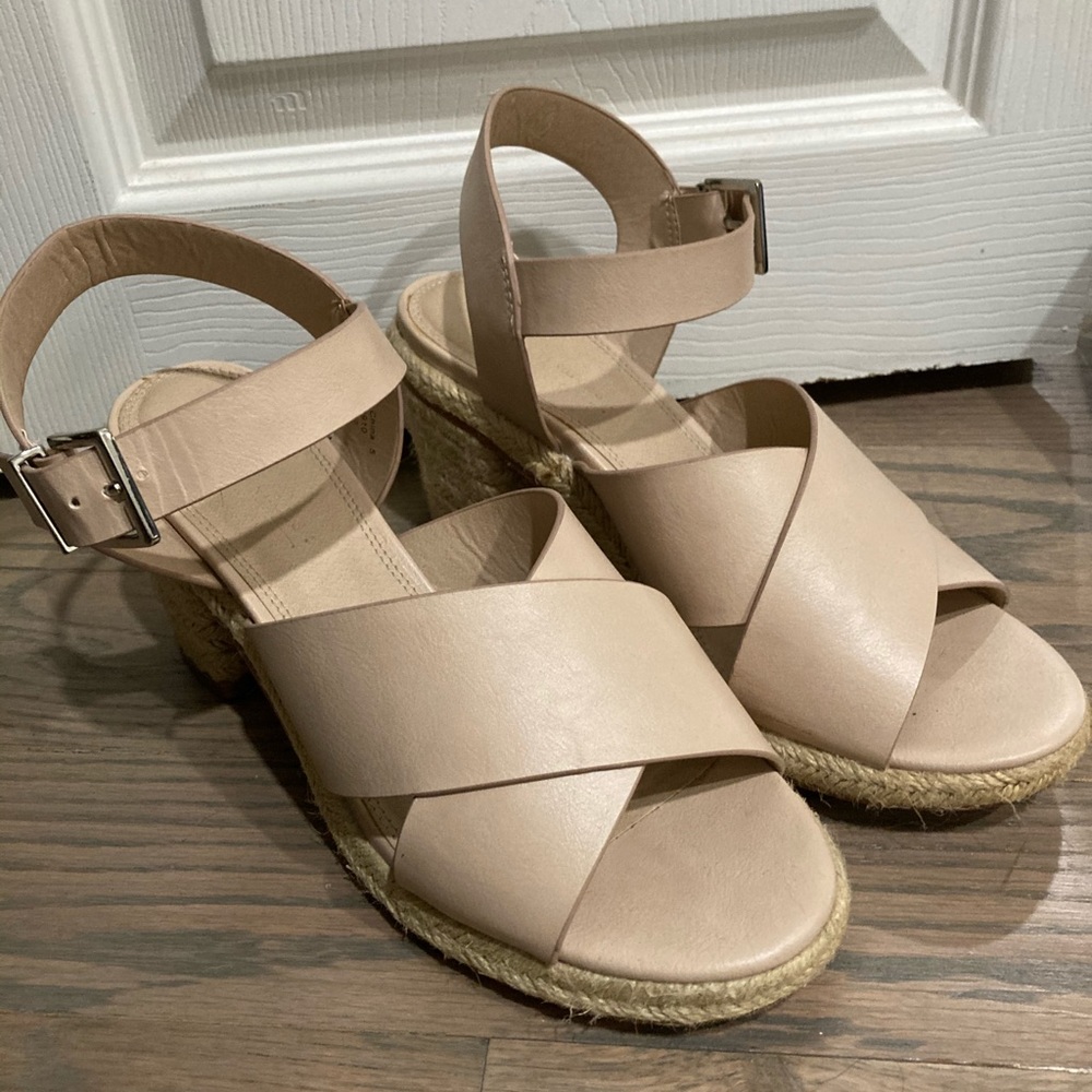 ASOS nude espadrilles